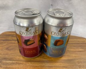 海外の缶ビールのようなパッケージが新しい「巴商事」のチョコレート「OVIDIAS（オヴィディアス）」を試食してみました